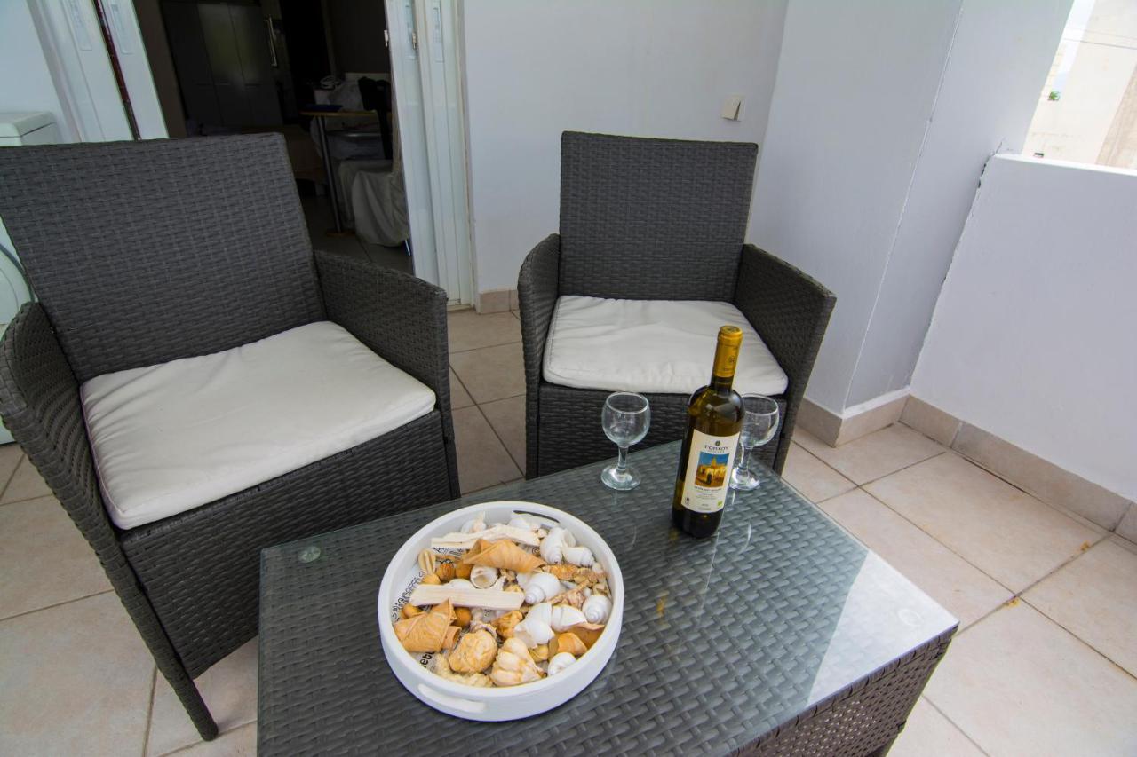 Erofili Apartments Souda Luaran gambar