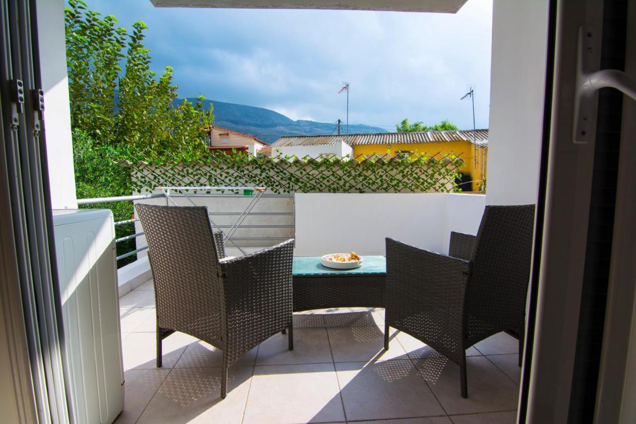 Erofili Apartments Souda Luaran gambar